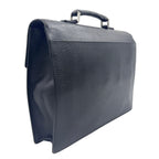 Gucci Guccissima Leather Black Business Bag Silver — view 2