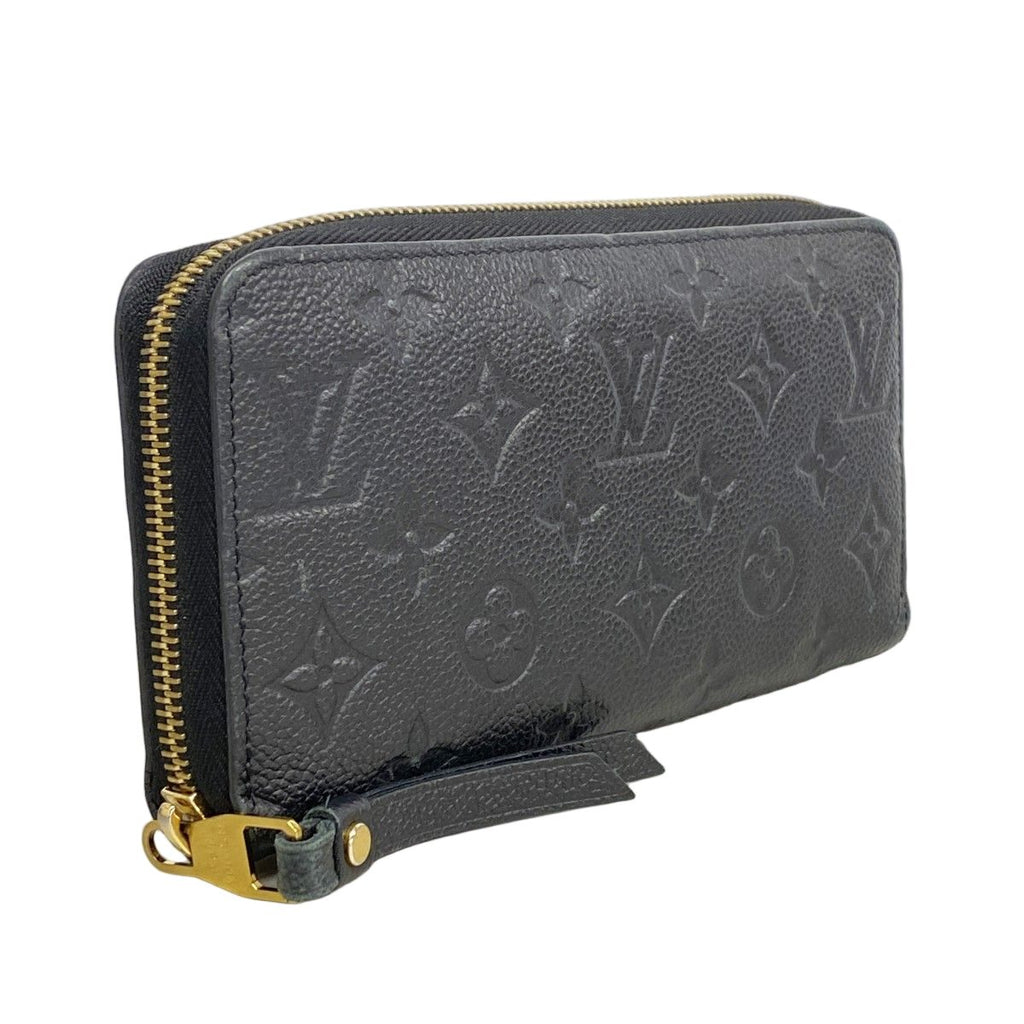 Louis Vuitton Wallet Monogram Empreinte Zippy Noir — view 2