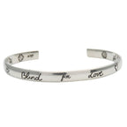 Gucci Bangle Blind for Love 18 925 Silver 12.6 g Bracelet Accessory — view 2