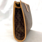 Celine Clutch Bag Brown Beige Macadam — view 3