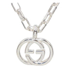 Gucci SV 925 Interlocking G Chain Necklace — view 2