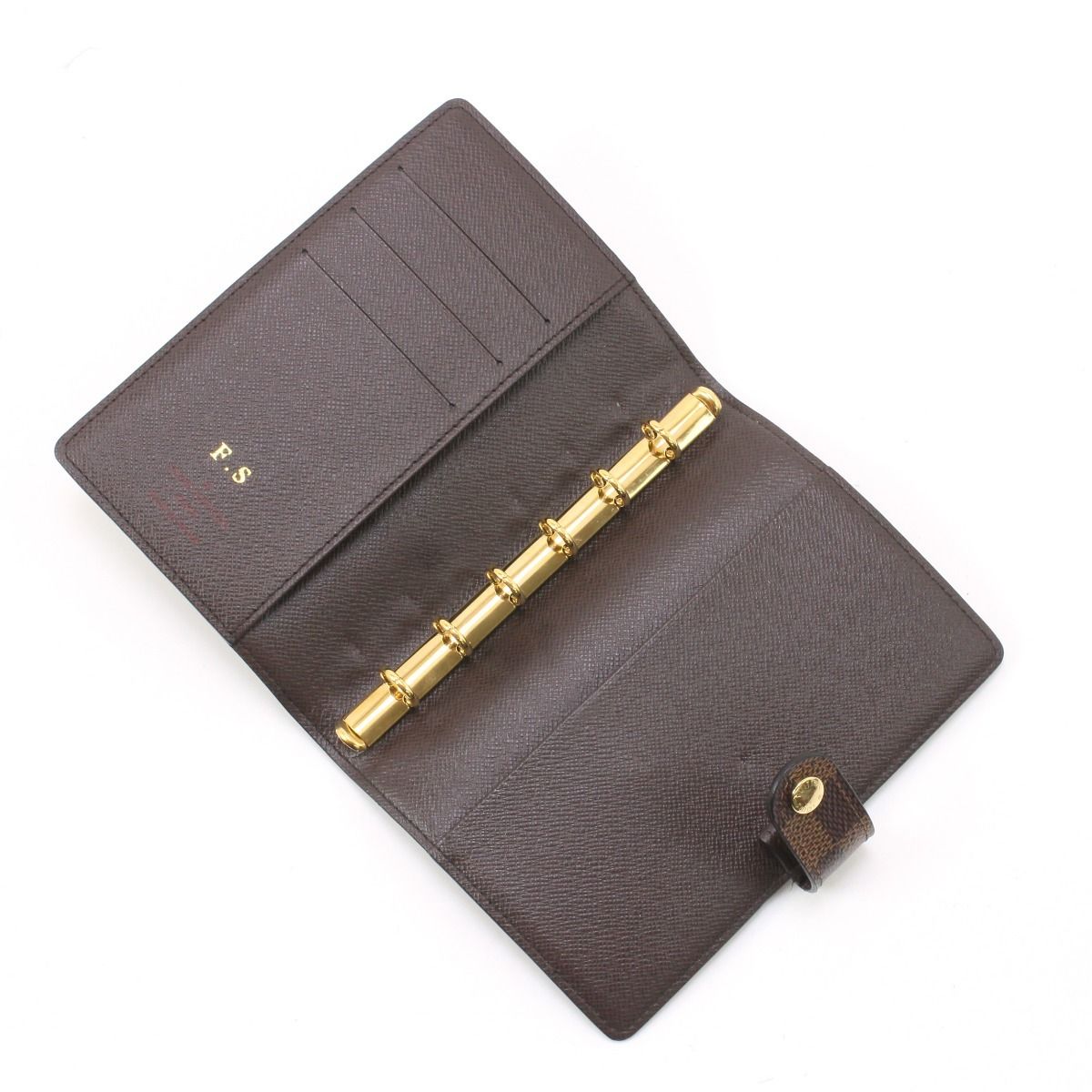 Louis Vuitton Notebook Cover Damier Agenda PM with Initials — view 5