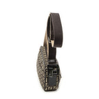 Fendi Sam Crossbody Brown Zucchino Canvas — view 4
