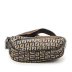 Fendi Sam Crossbody Brown Zucchino Canvas — view 6