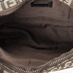 Fendi Sam Crossbody Brown Zucchino Canvas — view 9