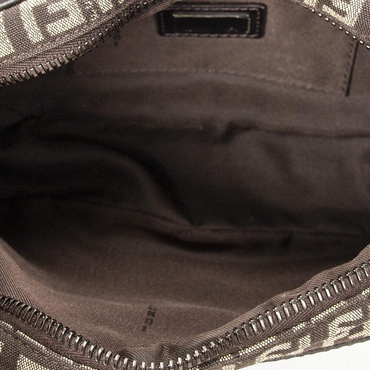 Fendi Sam Crossbody Brown Zucchino Canvas — view 9