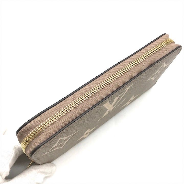 Louis Vuitton Empreinte Zippy Wallet Beige — view 6