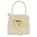 Celine 2-Way Shoulder Vintage Calf White Handbag