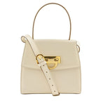 Celine 2-Way Shoulder Vintage Calf White Handbag