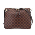 Louis Vuitton Damier Duomo Shoulder Bag Ebene Brown Gold