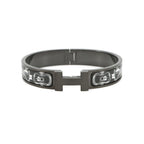 Hermes Bracelet Click HH Metallic Black