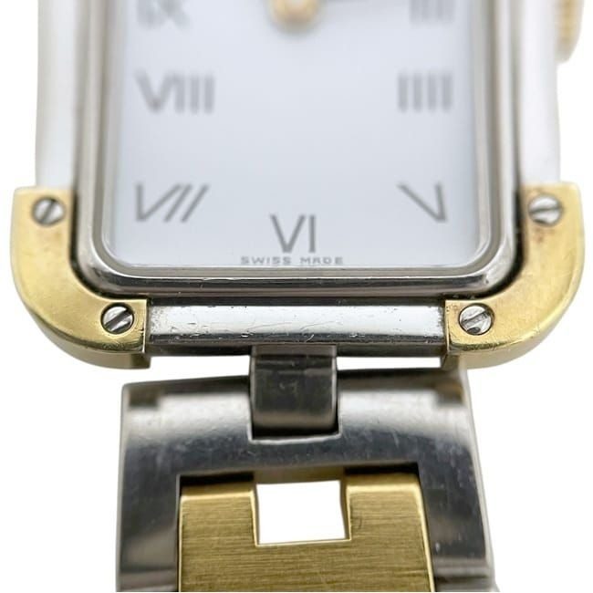 Hermes Watch Croajour White Silver Gold — view 7