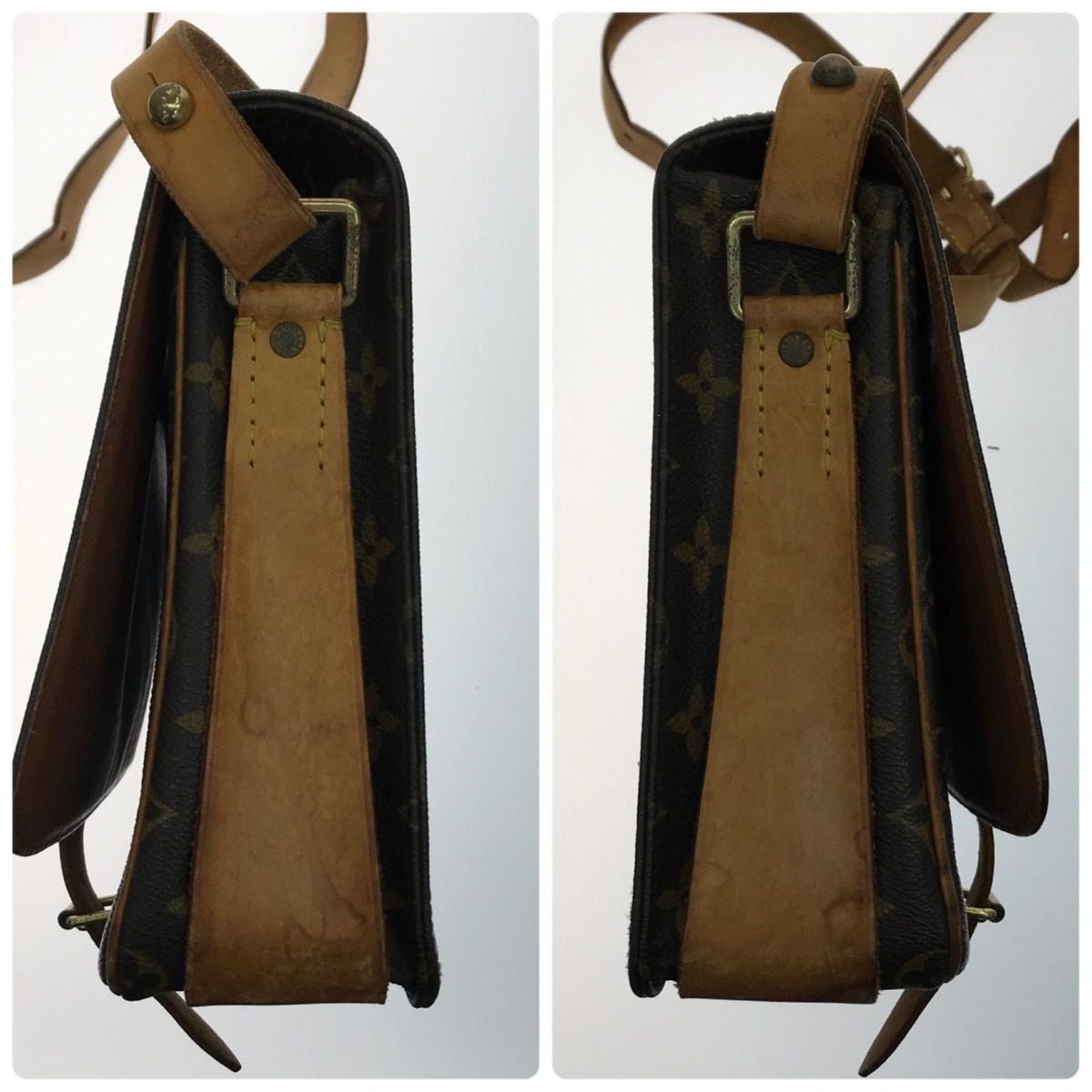 Louis Vuitton Shoulder Bag Monogram Cartouchiere — view 3
