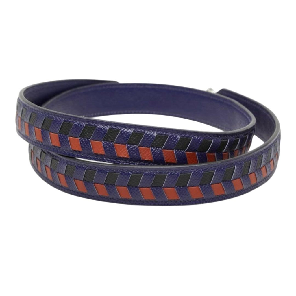 Hermes Tresage de Cuir Shoulder Strap