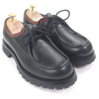 Gucci Leather Web Stripe Tyrolean Shoes Deck Black 7 Handbag — view 3