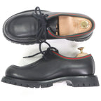 Gucci Leather Web Stripe Tyrolean Shoes Deck Black 7 Handbag — view 4