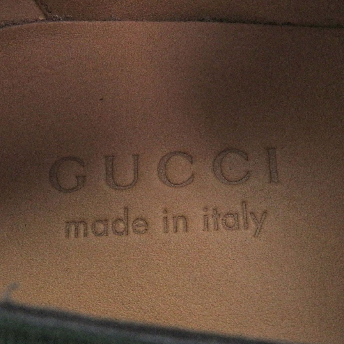 Gucci Leather Web Stripe Tyrolean Shoes Deck Black 7 Handbag — view 7