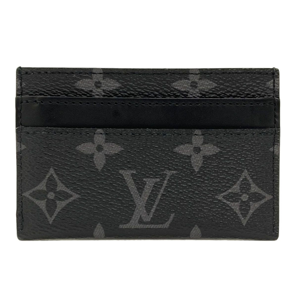 Louis Vuitton Card Holder Double Case Monogram Eclipse