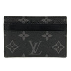 Louis Vuitton Card Holder Double Case Monogram Eclipse