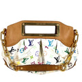 Louis Vuitton Handbag Judy PM Monogram Multicolor Canvas Bronze White