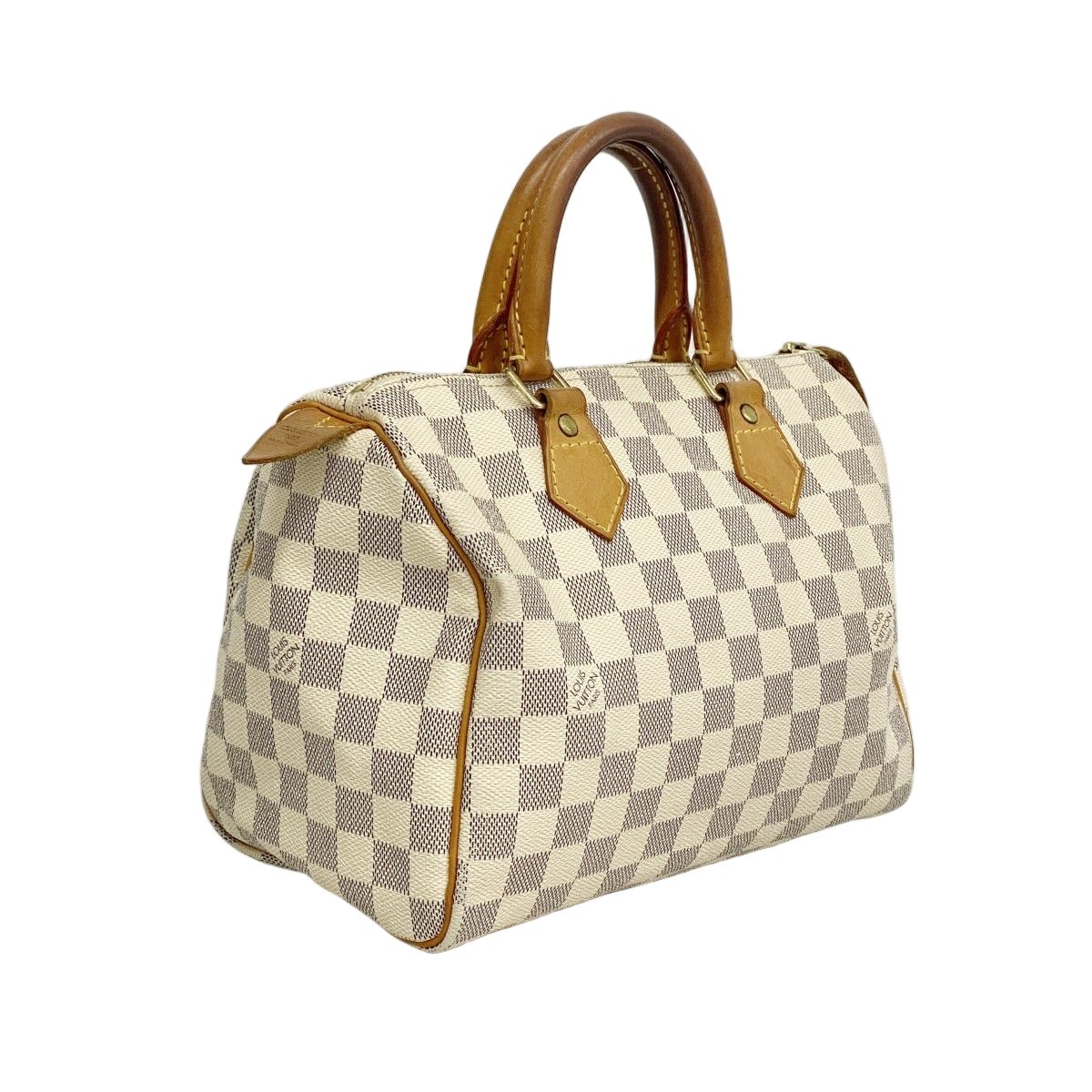 Louis Vuitton Handbag Damier Azur Speedy 25 White — view 2