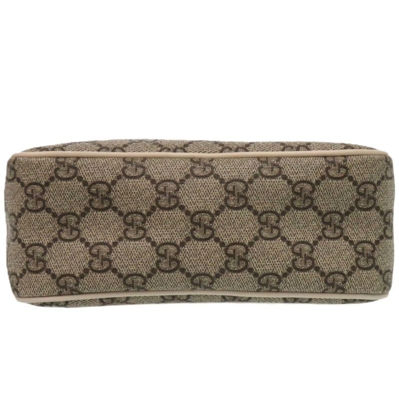 Gucci GG Supreme Canvas Brown Shoulder Bag 0398 — view 3