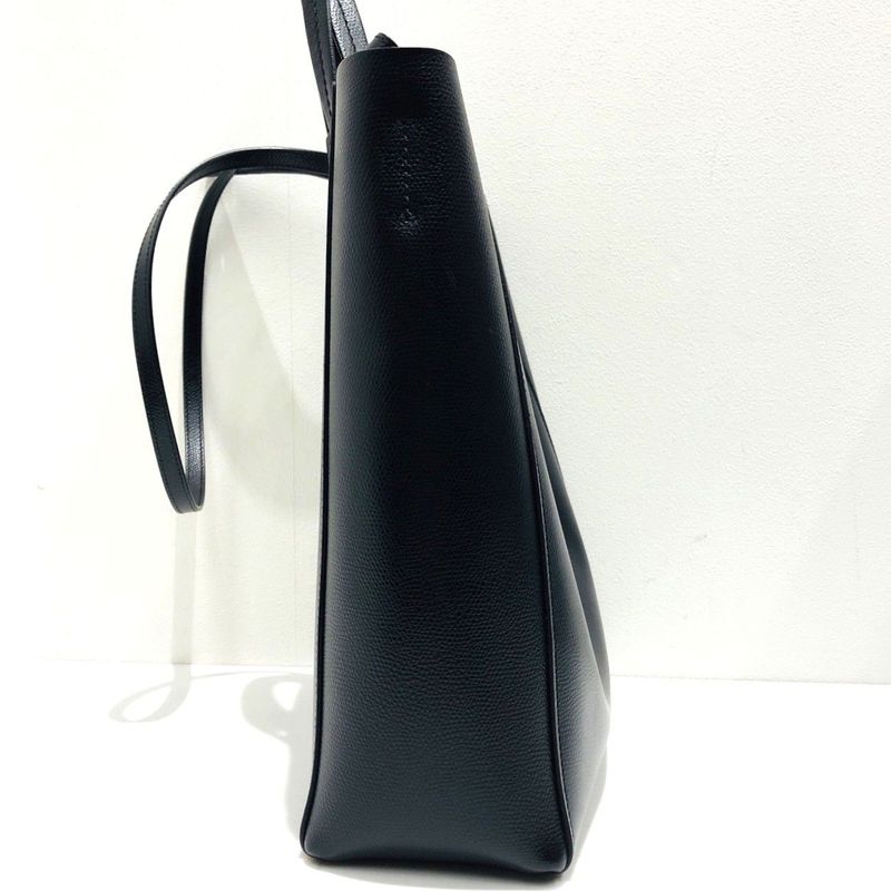 Celine Vertical Cabas Small 2-Way Bag Black Leather Tote Crossbody — view 4