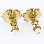 Chanel Vintage Gold Plated 96 a 17.4 g Earrings — view 5