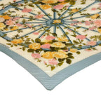 Hermes Scarf Silk Pleated Romantique Romantic Blue — view 4