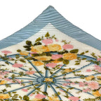 Hermes Scarf Silk Pleated Romantique Romantic Blue — view 5