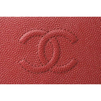 Chanel Mini Wallet Trifold Caviar Leather Dahl Cles — view 7