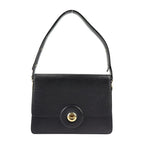 Louis Vuitton Free Run Shoulder Bag Leather Black Gold Hardware Epi