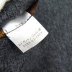 Louis Vuitton Monogram Gradient Cashmere Wool Scarf Noir Black — view 7