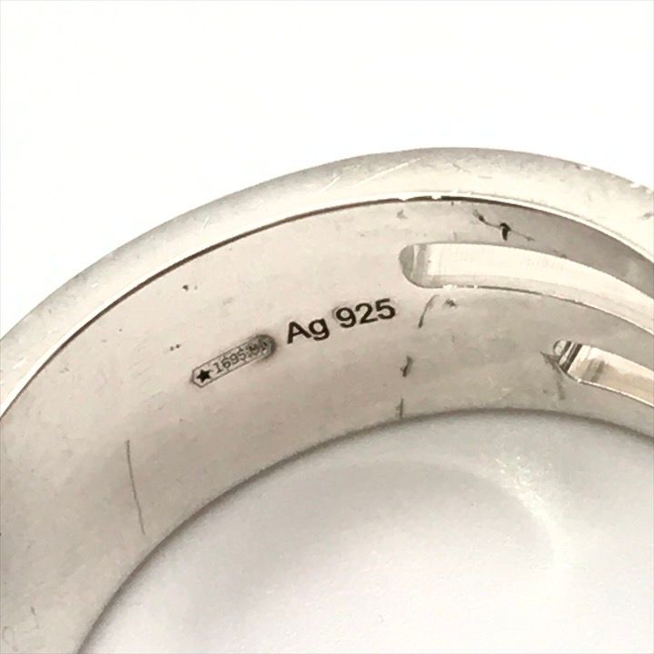 Gucci Brandet Ring Silver — view 8