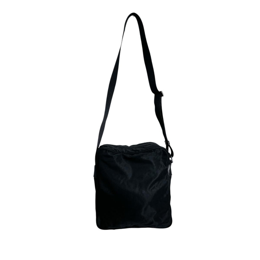 Prada Bt0168 Crossbody Body Bag Triangle Logo Shoulder Black — view 3
