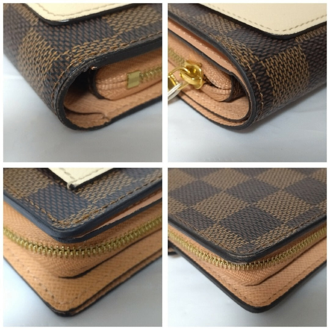Louis Vuitton Damier Portefeuille Juliette Bifold Wallet — view 4