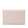 Hermes Calvi Card Case Business Holder Mauvepere Pink Chevre Misole