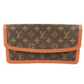Louis Vuitton Clutch Pochette Dam PM Monogram Canvas Brown