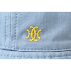 Hermes Hat Bucket Washed Cotton Calvi Blue 56 — view 5