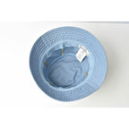 Hermes Hat Bucket Washed Cotton Calvi Blue 56 — view 6