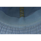 Hermes Hat Bucket Washed Cotton Calvi Blue 56 — view 7