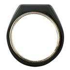 Louis Vuitton LV Logo Silver Brown Ring — view 2