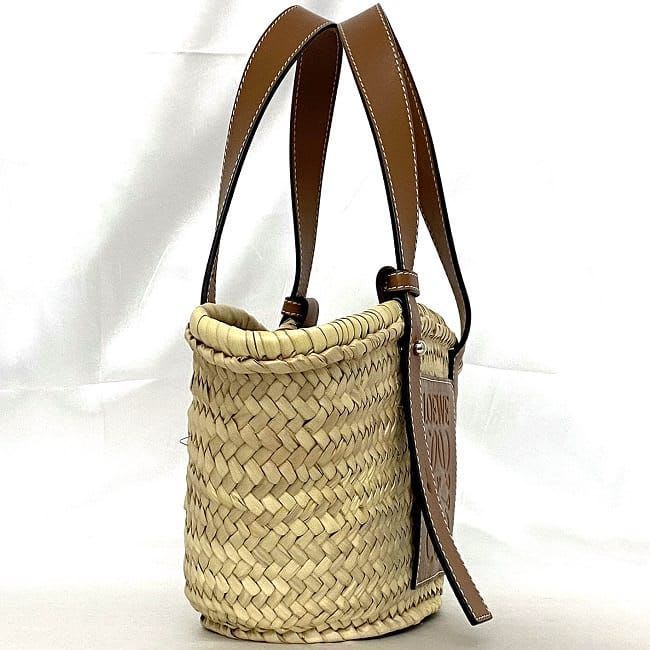 Loewe Basket Bag Beige Brown Anagram — view 2