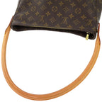 Louis Vuitton Looping GM Monogram Brown Shoulder Bag 1772 — view 5