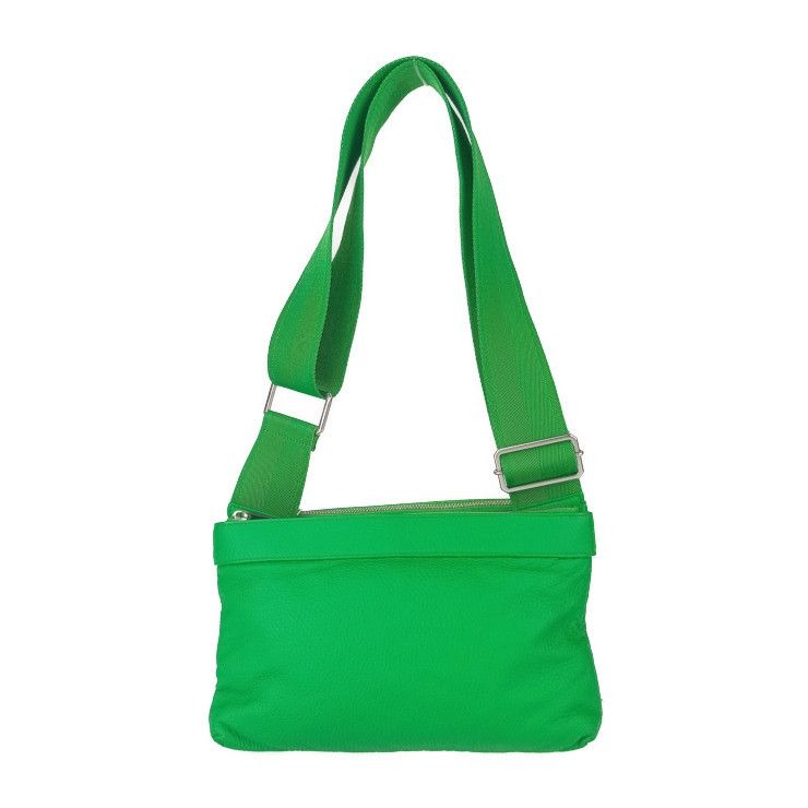 Bottega Veneta Shoulder Bag Classic Pillow Crossbody Green Silver