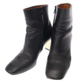 Celine Bambam Side Zip Metal Heel Ankle Boots Black 36 1 2