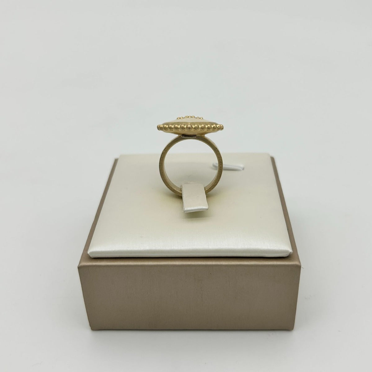 Chanel Ring CC Logo Heart