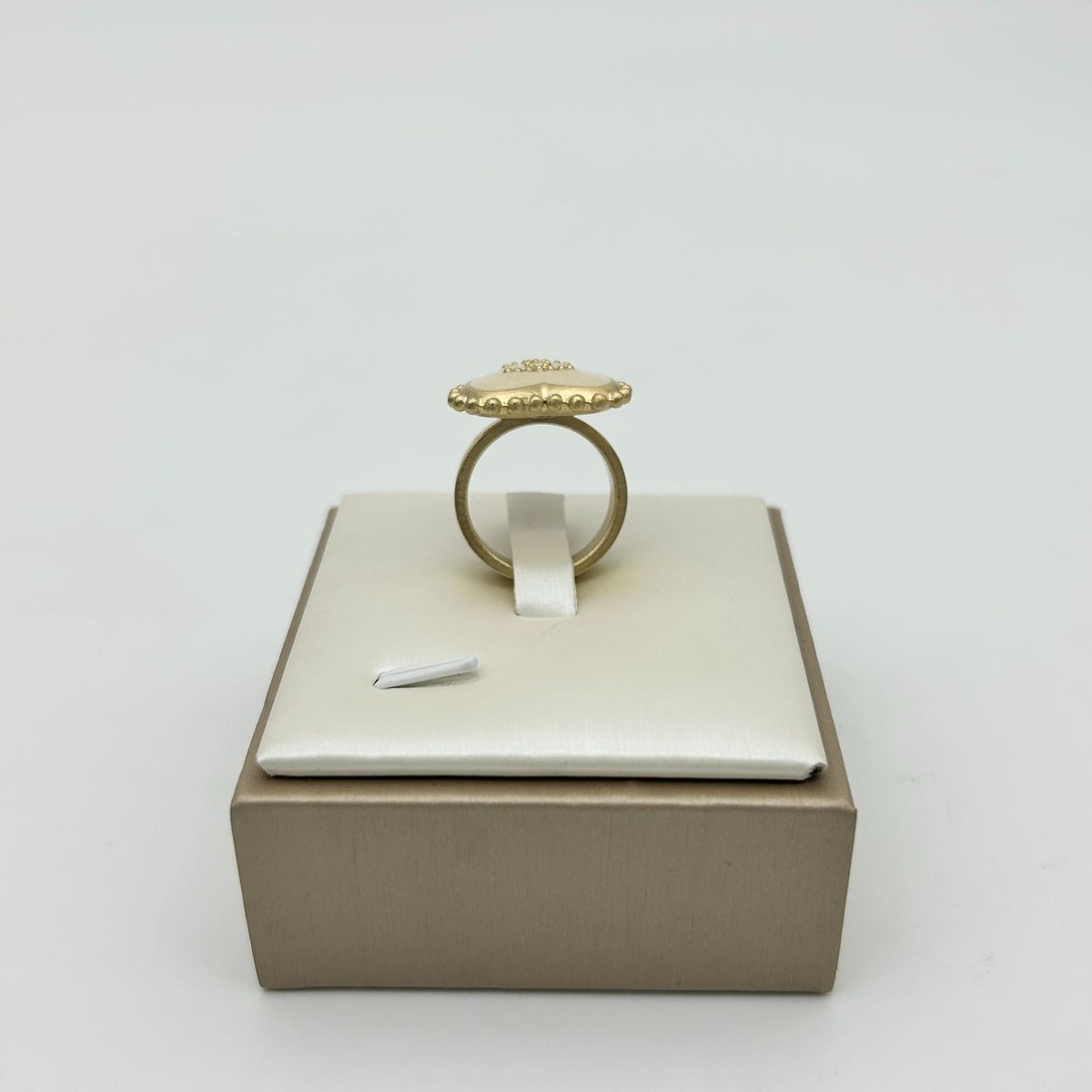 Chanel Ring CC Logo Heart