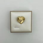 Chanel Ring CC Logo Heart