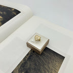 Chanel Ring CC Logo Heart